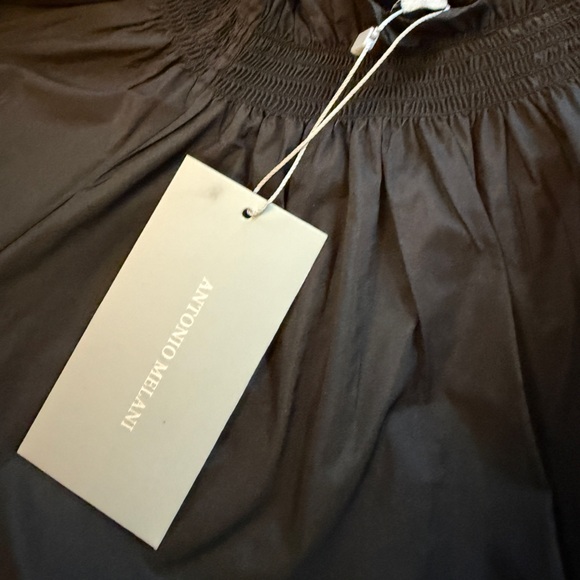 Antonio Melani Satin Blouse in Mist Size 0 New with tags - Picture 4 of 7